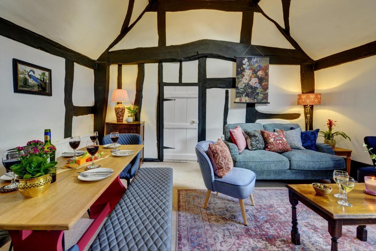 Loft Cottage By Spa Town Property - 2 Bed Tudor Retreat Near To Stratford-Upon-Avon, Warwick & Solihull Bagian luar foto
